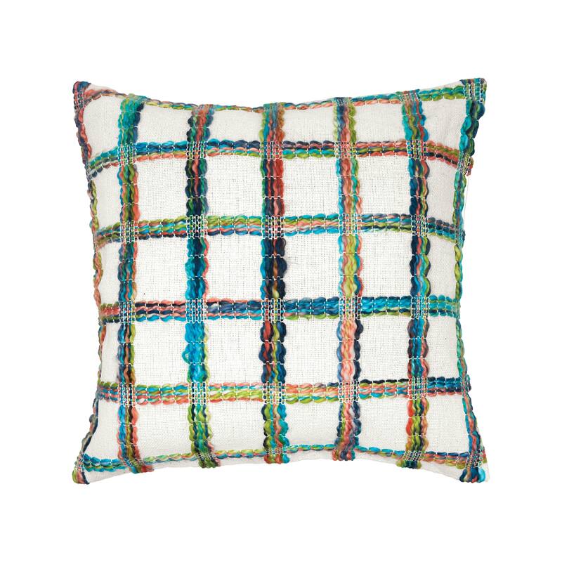 22" x 22" Mimi Geometric Decorative Throw Pillow