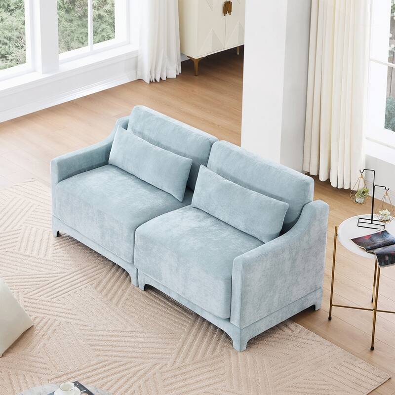Chenille Fabric sofa