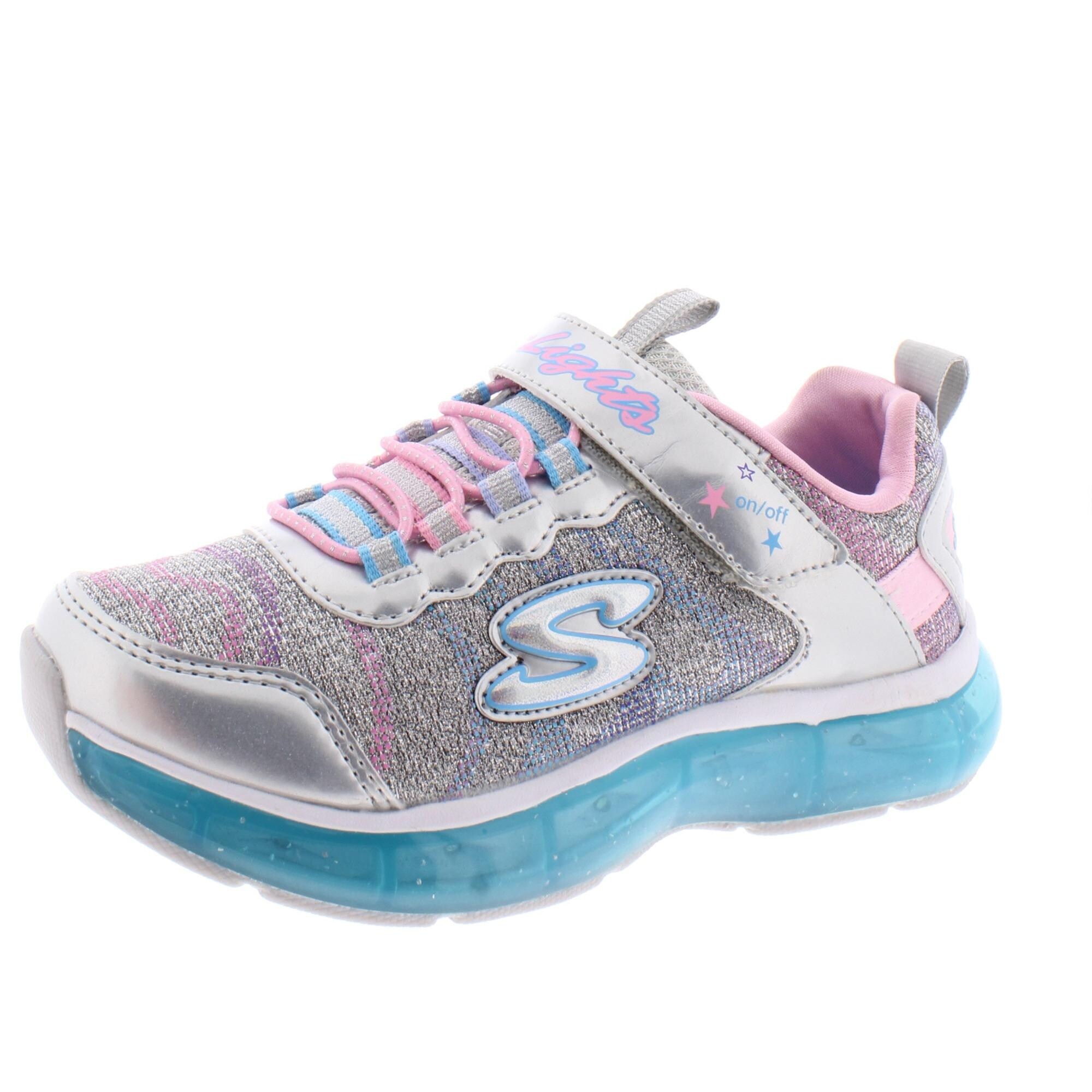 skechers childrens light up trainers