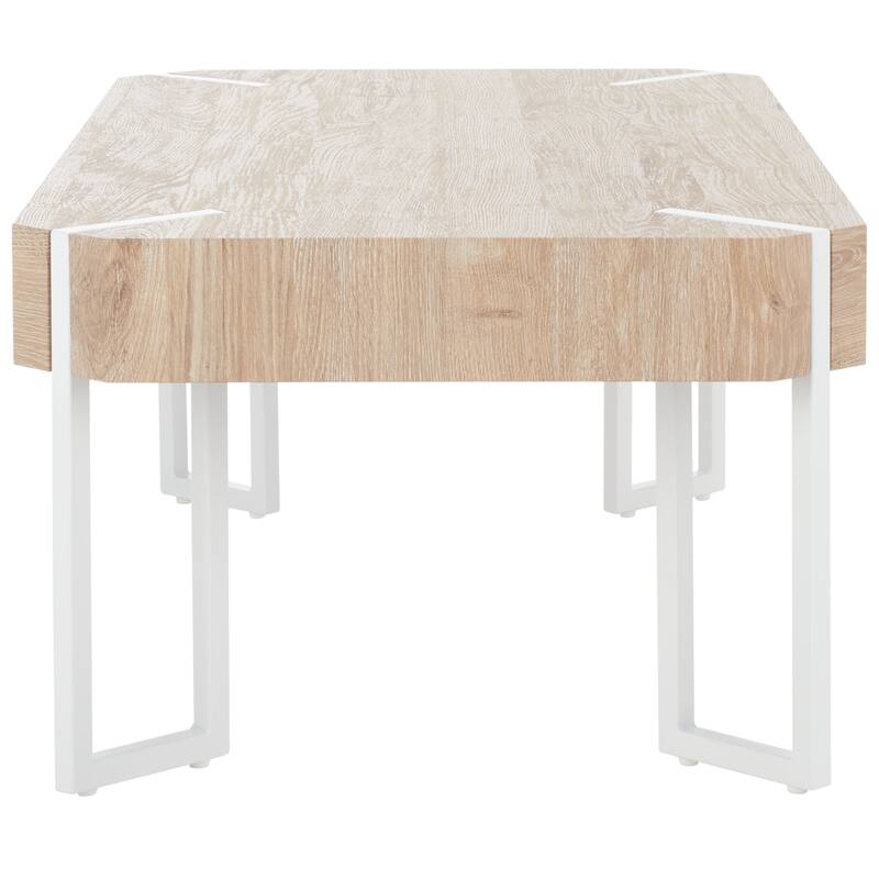 SAFAVIEH Home Collection Edgecombe Coffee Table - 43" W x 24" D x 16" H