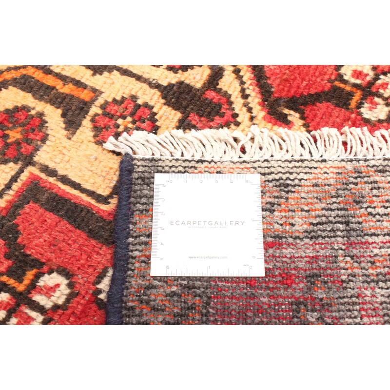 ECARPETGALLERY Hand-knotted Andelz Red Wool Rug - 2'11 x 5'7