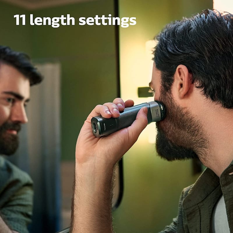 Multigroom Series 5000 18 Piece, Beard Face, Hair, Body Hair Trimmer for Men - NO BLADE OIL