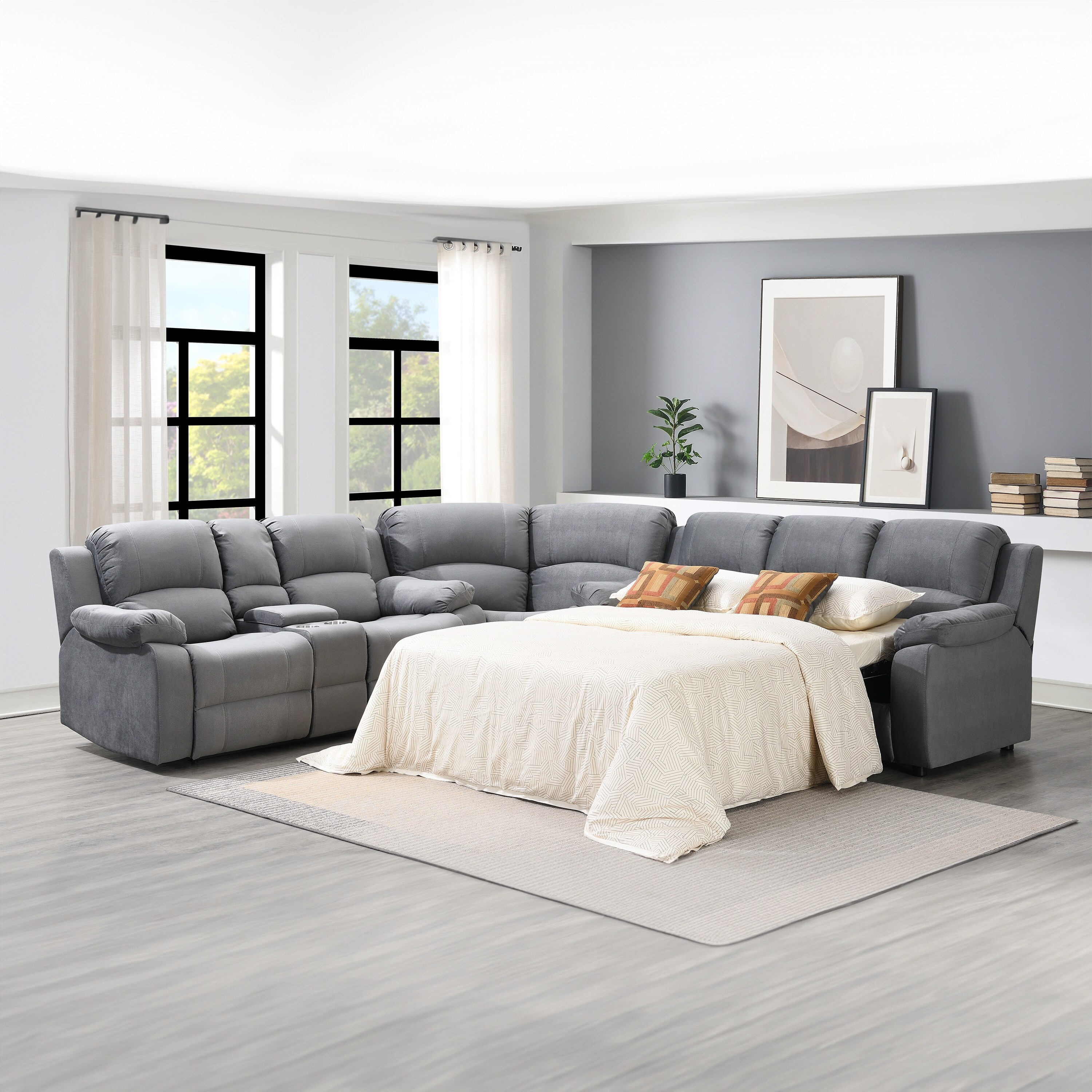 Ac pacific tracey chocolate sales sleeper sectional
