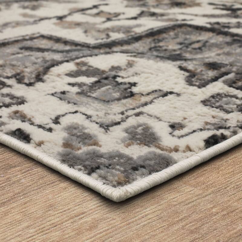 Mohawk Home Pandora Floral Ornamental Medallion Woven Area Rug