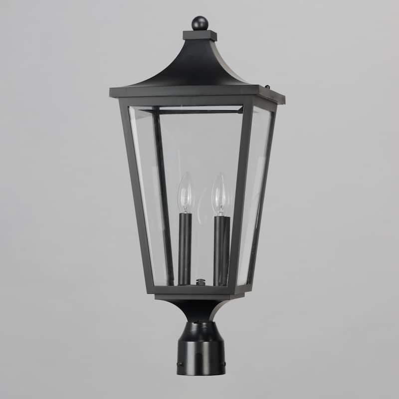 Maxim 40230CL Sutton Place Vivex 2 Light 24" Tall Post Light