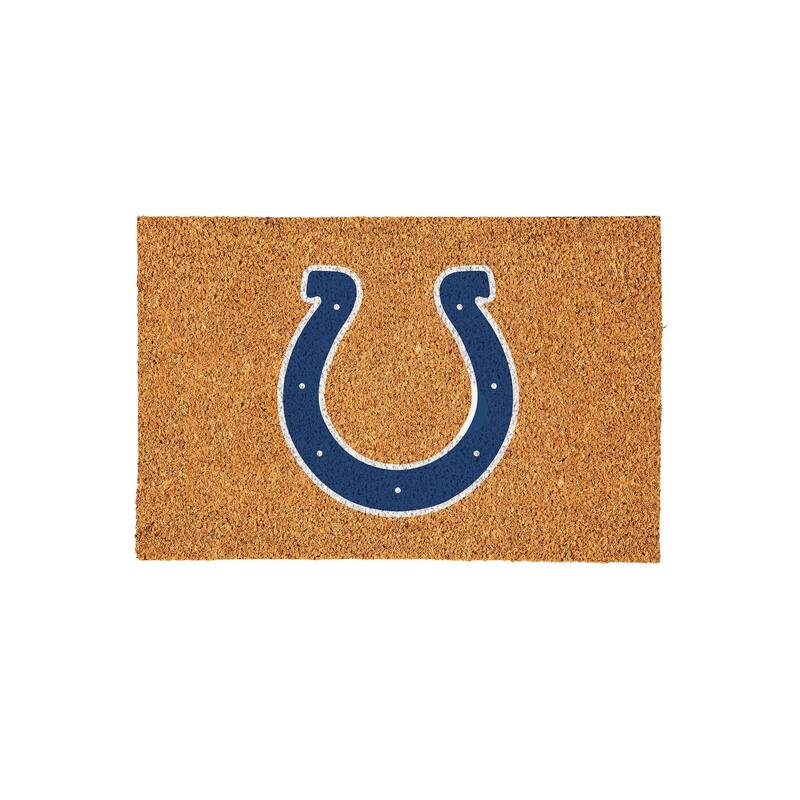 Indianapolis Colts Full Color Indoor/Outdoor Coir Mat