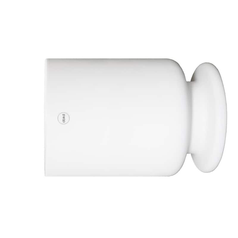 Ceramic Planter with Pedestal - 9.5" - White