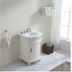 preview thumbnail 2 of 9, Elegant Lighting VF-1009-VW Danville 24" Free Standing Single Basin