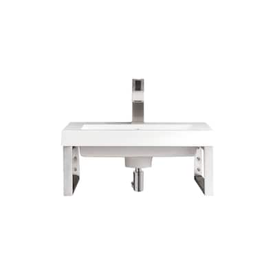James Martin Vanities 055BK1620WG2 Boston 19-5/8" Rectangular