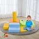 preview thumbnail 2 of 4, Foam Soft Climb and Crawl Foam Playset 6 in 1, Kids Climbing Indoor Active Play Structure Colorful - Multicolor