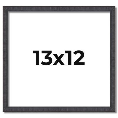 13x12 Frame Brown Solid Wood Picture Frame - Complete Modern Photo