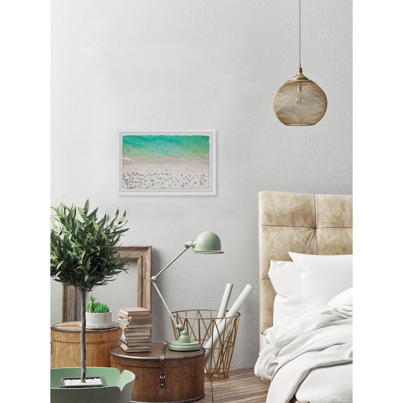 'Beach Destination' Framed Painting Print
