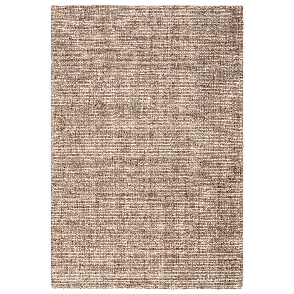 Porch & Den De Baca Natural Solid Wool-blend Area Rug