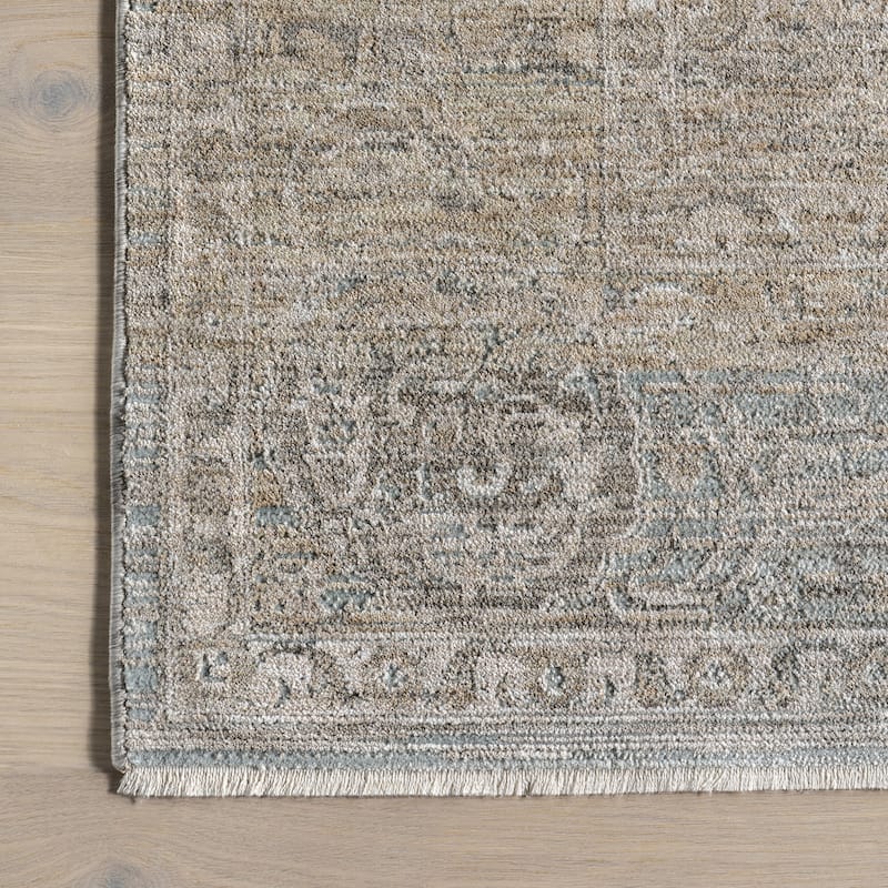 Nuloom Griselda Medallion Fringe Area Rug