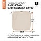 preview thumbnail 39 of 37, Classic Accessories Montlake Water-resistant Seat Cushion Slip Cover