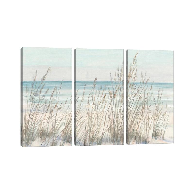 iCanvas "Beach Grass II" by Tim OToole 3-Piece Canvas Wall Art Set
