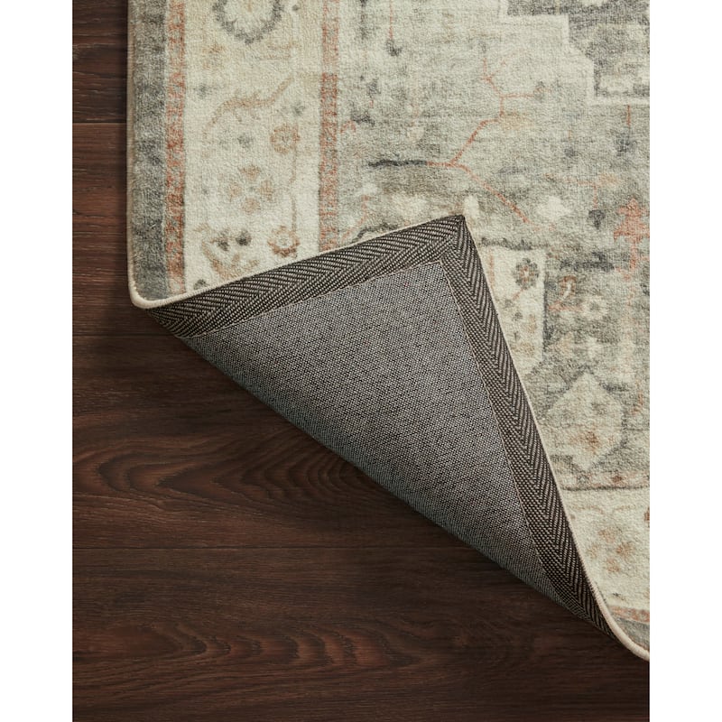 Alexander Home Juliet Vintage Ultra-Plush Medallion Area Rug