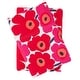 preview thumbnail 4 of 2, Marimekko Unikko Cotton Percale Bed Sheet Set