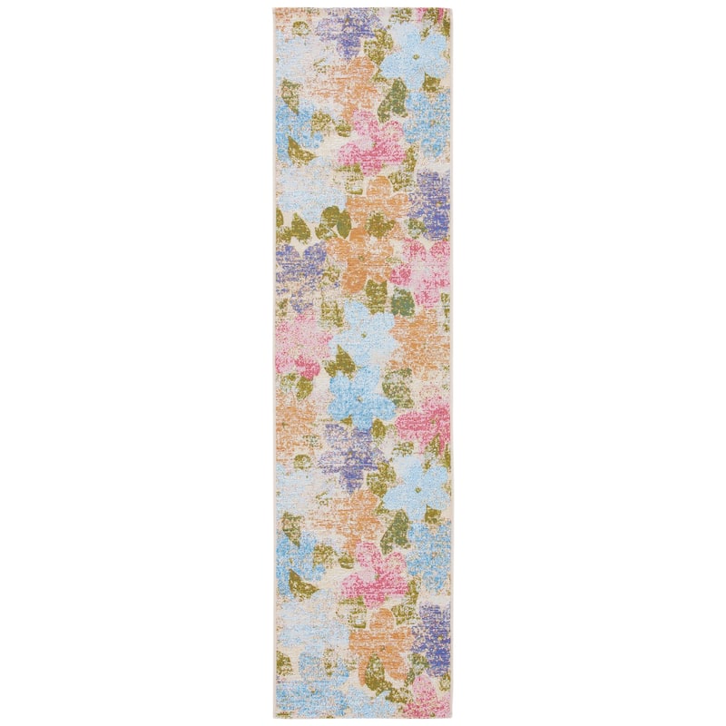 SAFAVIEH Summer Iben Boho Indoor/ Outdoor Waterproof Patio Backyard Rug