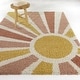 preview thumbnail 12 of 23, Helia Rainbow Sunrise Shag Area Rug