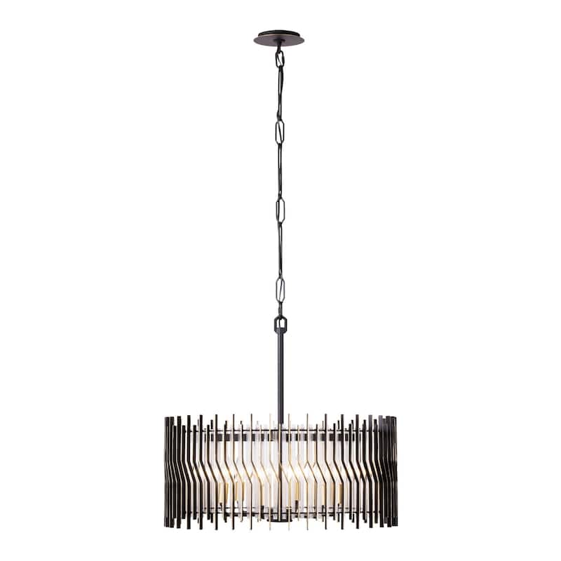 Smithsonian Park Row 6-Light 24" Diameter Pendant - N/A