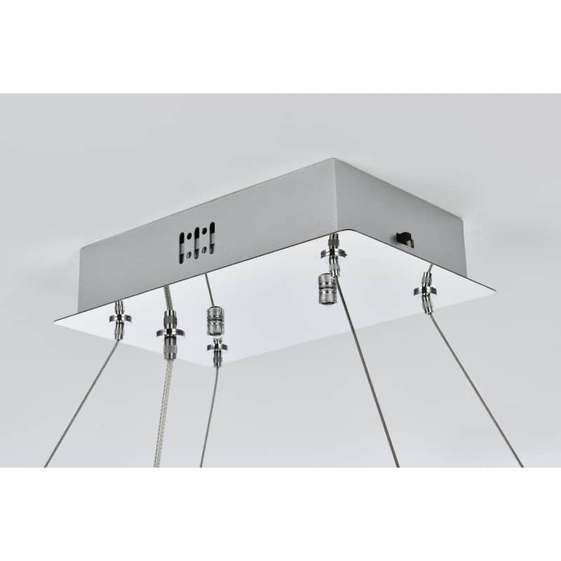 Indigo Home 42 inch Adjustable LED Chandelier