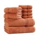 preview thumbnail 56 of 138, Superior Heritage Egyptian Cotton Absorbent 8-Piece Towel Set