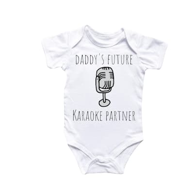 Karaoke - Baby Boy Girl Clothes Infant Bodysuit Funny Cute Newborn