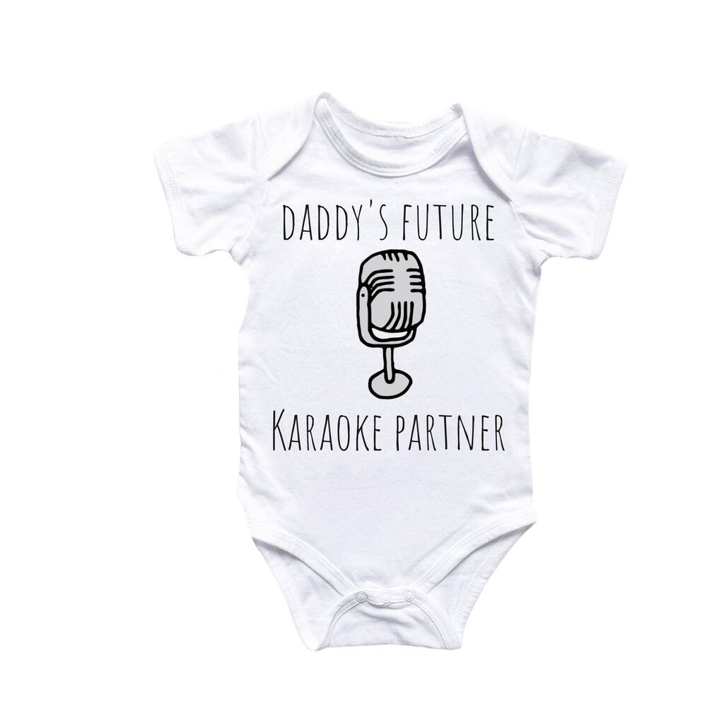 Karaoke - Baby Boy Girl Clothes Infant Bodysuit Funny Cute Newborn