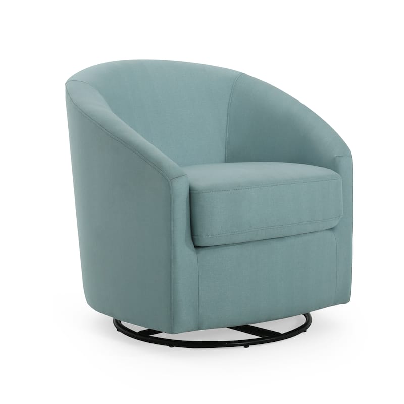 Gustavo Upholstered Swivel Glider Chair by Christopher Knight Home