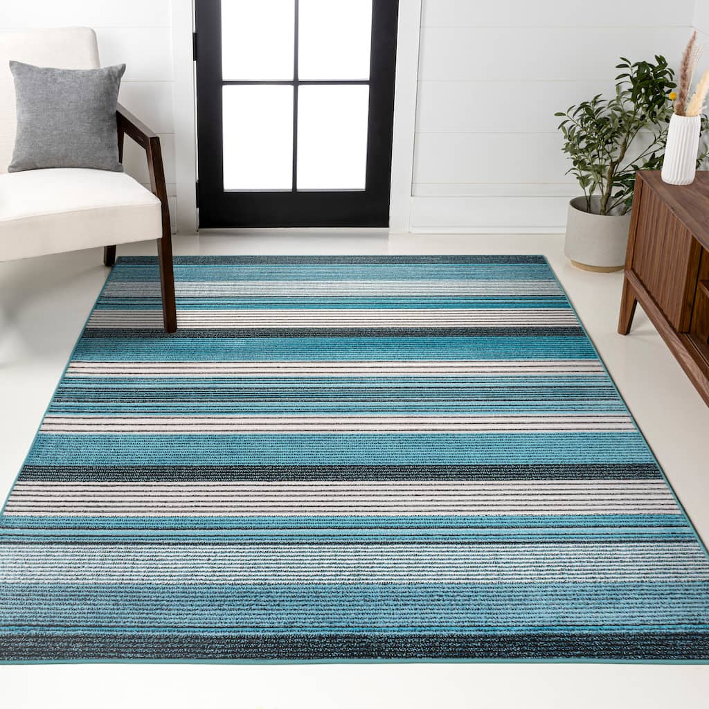 JONATHAN Y Austin Modern Botanical Wildflower Area Rug