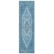 preview thumbnail 48 of 58, SAFAVIEH Classic Vintage Boho Laurette Distressed Oriental Cotton Rug 2'4" x 8' Runner - Blue - Runner