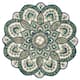 SAFAVIEH Handmade Novelty Urtza Ornate Flower Wool Rug