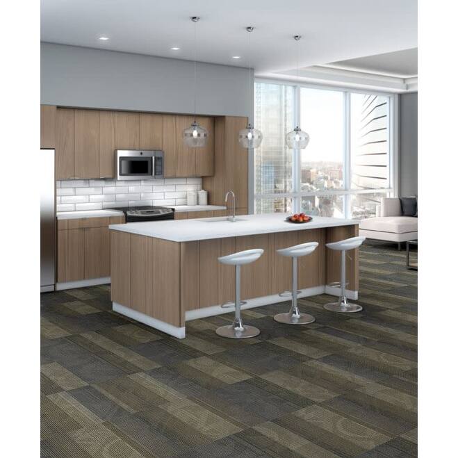 Shaw Philadelphia Commercial Feed Back 24" x 24" Glue Down Carpet Tile