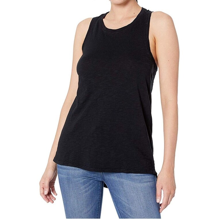 Shop Dylan By True Grit Womens Tank Top Black Size Small S Slub