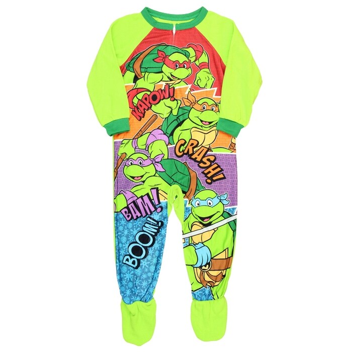 Shop Teenage Mutant Ninja Turtles Footed Pajamas Blanket Sleeper