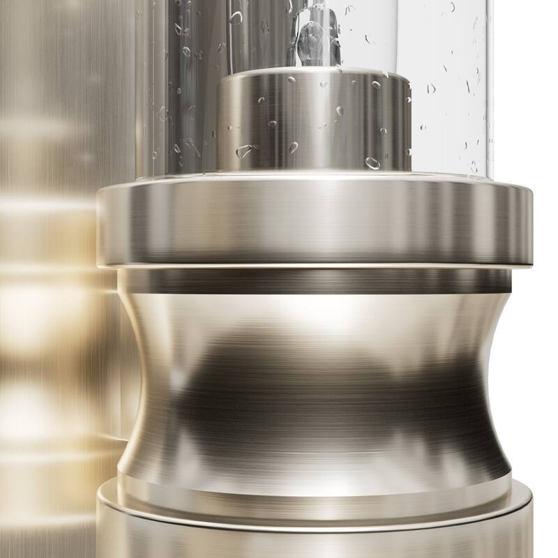 Hunter Lenlock 1 Light Wall Sconce - Glam, Contemporary - Damp Rated!