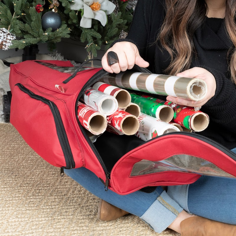 EZ Roller 40 in. Wrapping Paper Storage Container