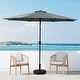 preview thumbnail 2 of 10, Holme 9-foot Steel Market Patio Umbrella with Tilt-and-Crank