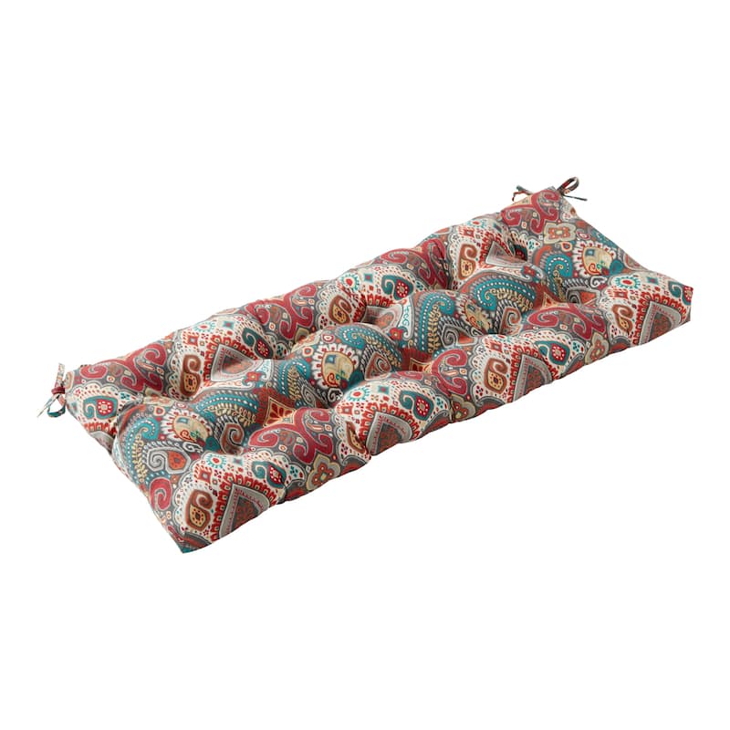 Greendale Home Fashions Global 44-inch Outdoor Swing/Bench Cushion - Asbury Park