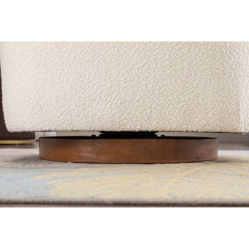 Fabric Swivel Accent Chair