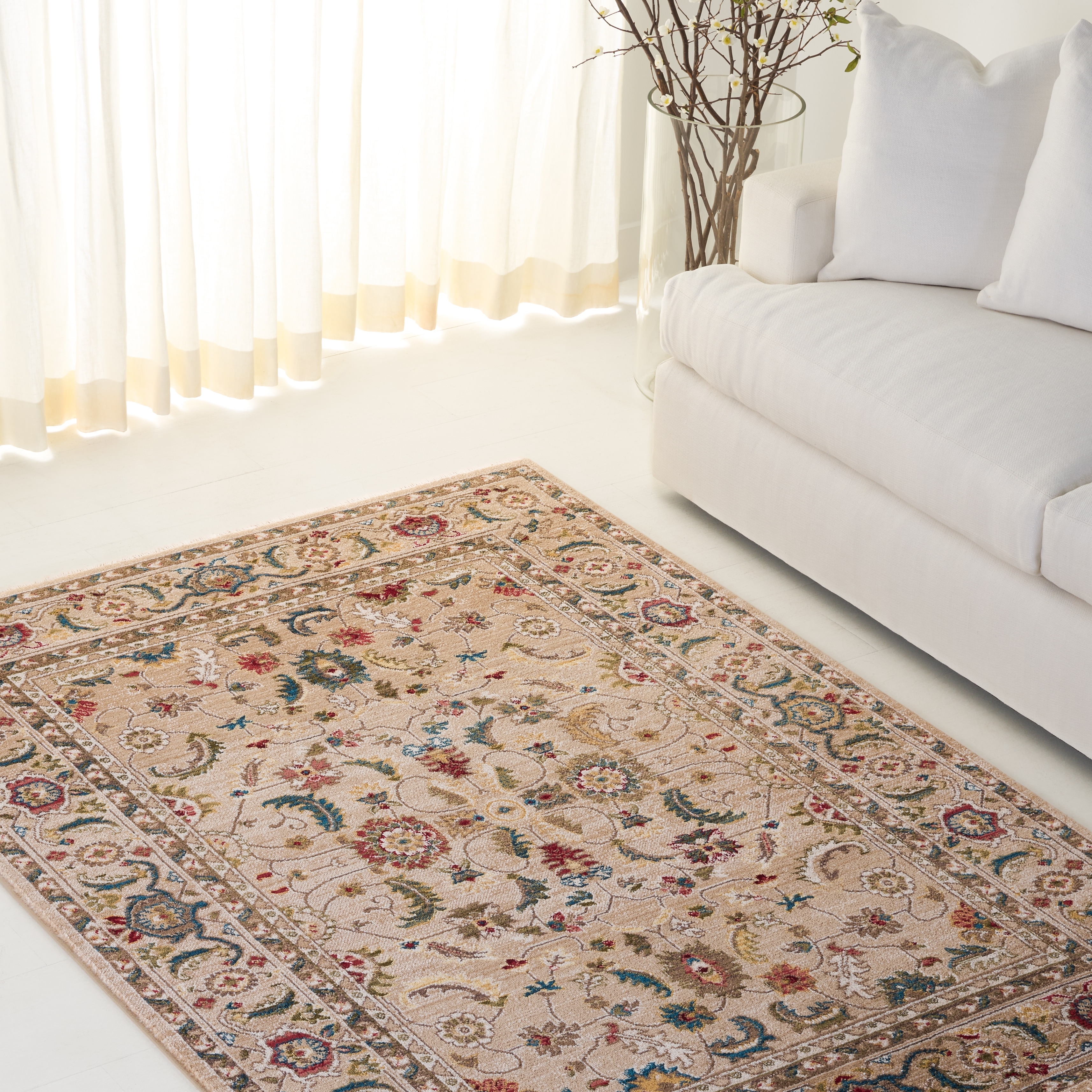 Lauren Ralph Lauren Tristan Traditional Oriental Rug Fringe