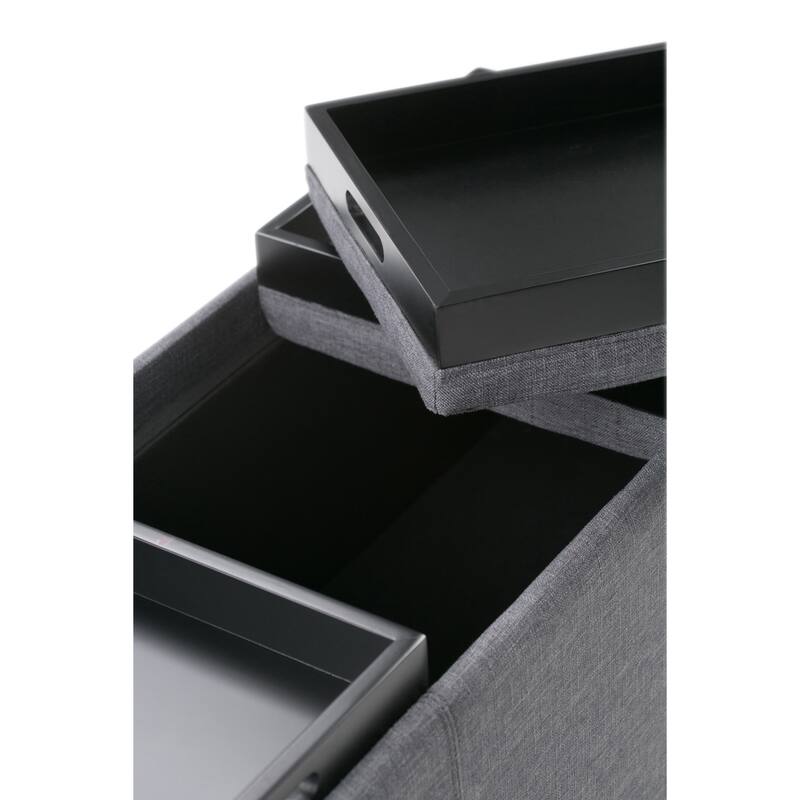 Modern Storage Ottoman for Living Room