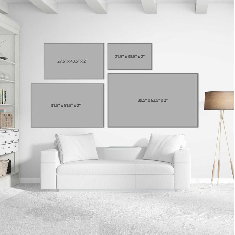 "Reading The Current" by Ruth Fromstein Print on Floating Canvas