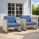 Option Blue Cushion