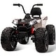 preview thumbnail 22 of 33, 24V Kids ATV, Two Seater Ride on Car 4WD Quad Electric Vehicle 4x100W White