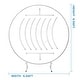 preview thumbnail 17 of 15, Modern Metal Round Stand for Party and Festival Decorations