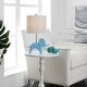 preview thumbnail 6 of 36, SAFAVIEH Kids Lighting 20" Ellie Elephant Lamp - 11.5"x10"x20" Blue