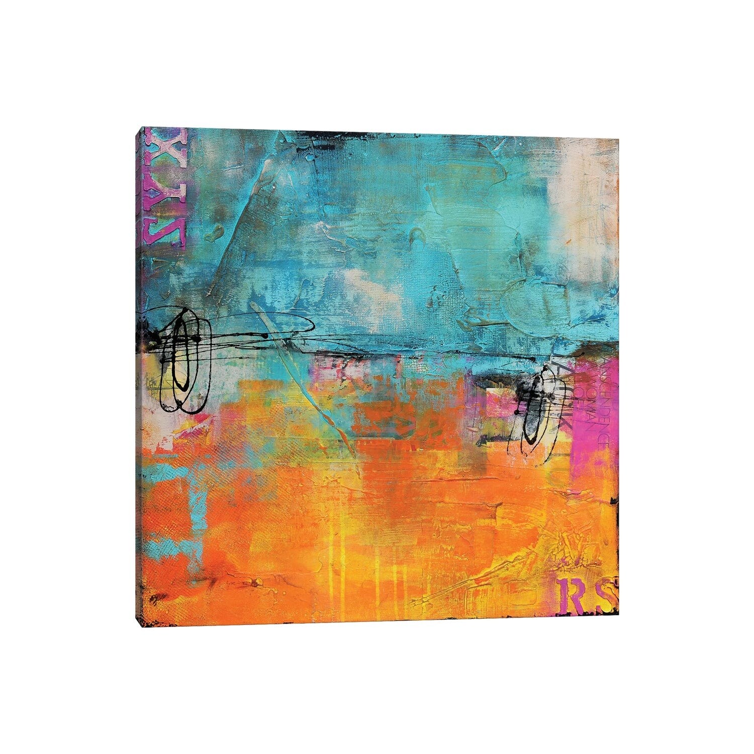 iCanvas "Urban Poetry I" by Erin Ashley Canvas Print