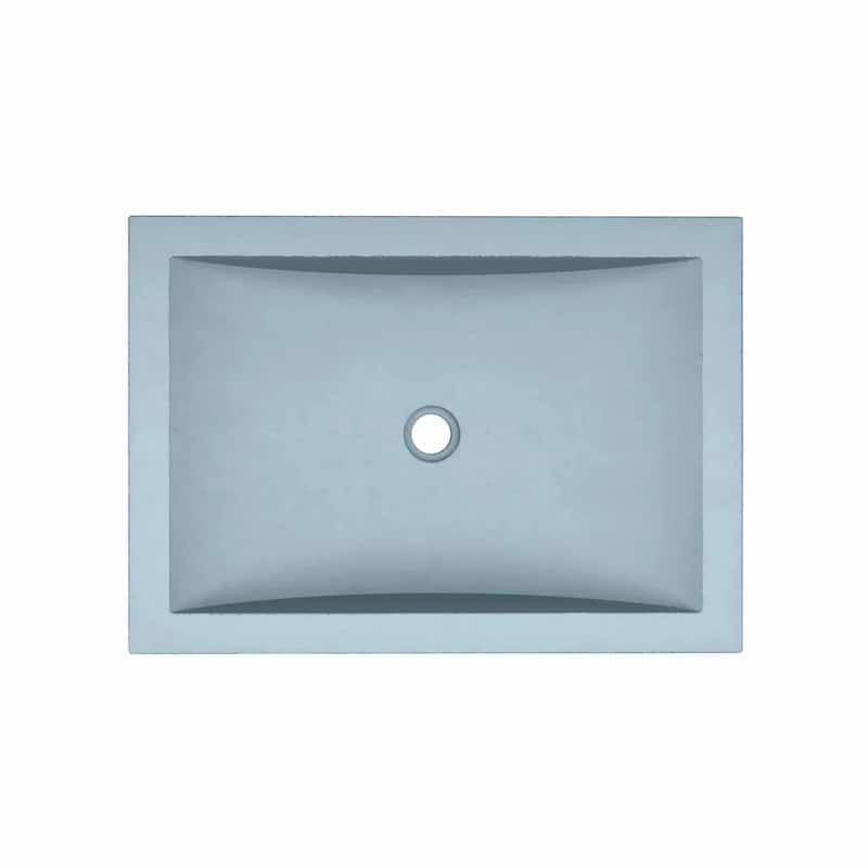 Cabrillo 21-inch NativeStone Undermount Bathroom Sink - 20.75" x 14.75" x 5"